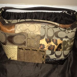 Authentic Coach Multi-Pattern Small Purse